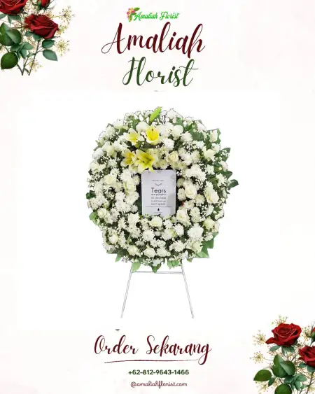 Krans Bunga Duka Cimenteng